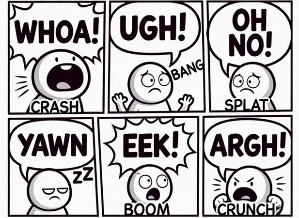 Interjections et onomatopées : quand les langues font du bruit différemment