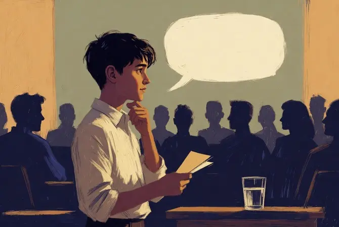 Managing the Blank: What to Do When You Lose Your Words Mid-Speaking Test or Client Presentation