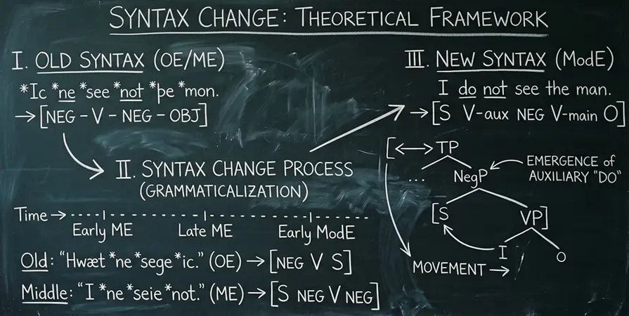 Modulation: syntax change
